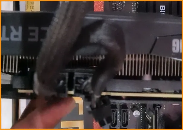 How to build GPU Mining Rig 43 power cords connected to RTX 2070 super