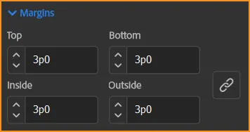 Create a Document in InDesign 36 Margins option in new document dialog box in InDesign