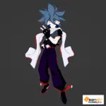 Kai Hiwatari 3 Kai Hiwatari nft digital art 3 at learn that yourself by lalit adhikari