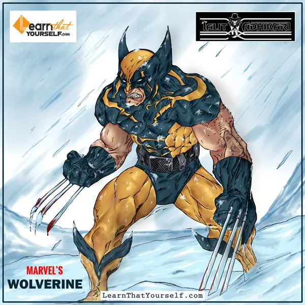 Wolverine 7 Wolverine NFT character