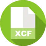 Types of Image File Formats 8 XCF file logo