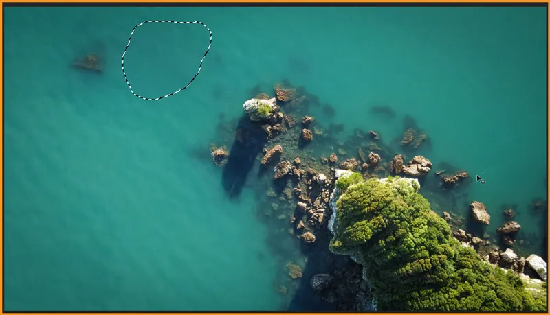 Fill in Photoshop 5 Final result after Content-Aware Fill