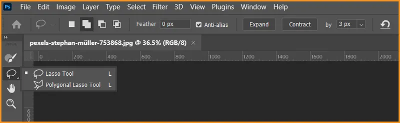 Content Aware Fill in Photoshop 3 Selection Refinement tools in Content-Aware Fill Workspace
