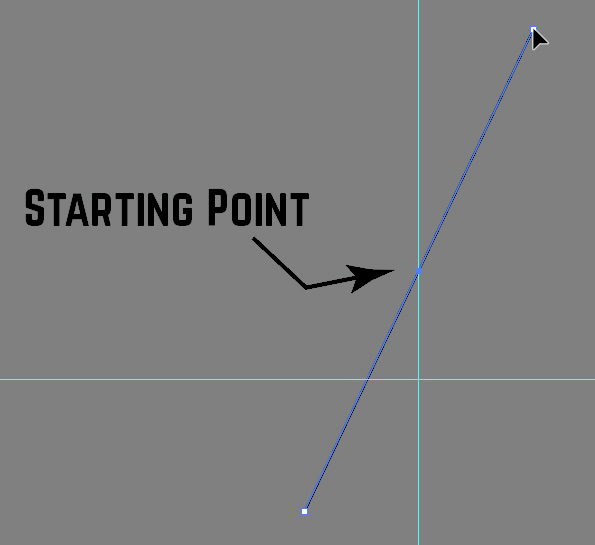 Drawing line while holding ALT key
