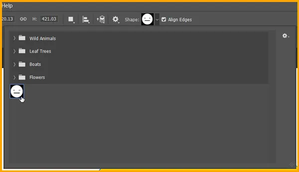 Define Custom Shape in Photoshop 15 Custom Shape Library in photoshop