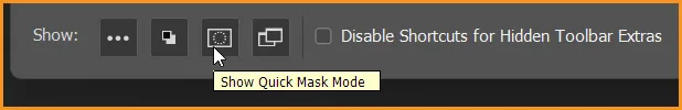 Quick Mask Mode visibility icon