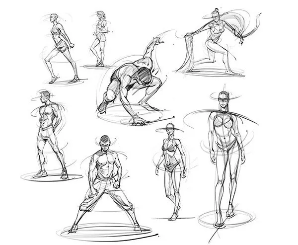 What is Sketching? A Beginner’s Guide to the Art of Drawing 7 Gesture Sketching Image